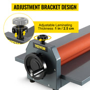 Bild in Galerie-Viewer laden, Amocart 39.3"x0.71" Manual Cold Roll Laminator Machine Document Plasticizer Fits for Poster Painting Photo Book Cover A3 A4
