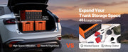 Load image into Gallery viewer, SucceBuy 45L 3Packs Plastic Collapsible Storage Bins with Lids Stackable Folding Storage Crates Baskets for Home Organizing
