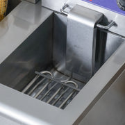 Load image into Gallery viewer, Amocart  Electric Deep Fryer w/Dual Removable Tanks 12L 5000W Commercial Countertop  Fryer for Chicken French Fries
