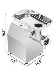 Charger l'image dans la visionneuse de galerie, Amocart 122 Kg/H 250 KG/H Electric Meat Mincer Chopper Heavy Duty Food Processors Kitchen Appliances Commercial Grinder Machine
