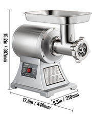 Charger l'image dans la visionneuse de galerie, Amocart Electric Meat Mincer 330LBS/H Capacity Meat Grinder Machine, Stainless Steel Meat Grinder Commercial Sausage Stuffer Maker for Home &amp; Commercial Use
