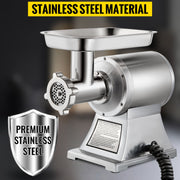 Charger l'image dans la visionneuse de galerie, Amocart Electric Meat Mincer 330LBS/H Capacity Meat Grinder Machine, Stainless Steel Meat Grinder Commercial Sausage Stuffer Maker for Home &amp; Commercial Use
