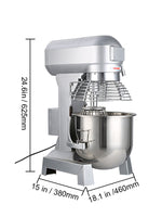 Amocart 10-30L Electric Dough Machine Stainless Steel Commercial Cream Egg Whisk Mixer Processor Kitchen Food Stand Blender