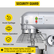 Charger l'image dans la visionneuse de galerie, Amocart 10-30L Electric Dough Machine Stainless Steel Commercial Cream Egg Whisk Mixer Processor Kitchen Food Stand Blender
