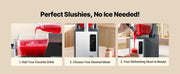 Charger l'image dans la visionneuse de galerie, Amocart Slushie Machine No Ice Needed Slushy Machine Frozen Drink Maker w/ Single Tank Margarita Machine for Frozen Margaritas
