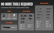 Load image into Gallery viewer, Amocart Diesel Engine Compression Tester 18 pcs Cylinder Pressure Test Tool Kit Diesel Injector Tester Check Cylinder For Truck

