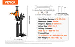 SucceBuy 2000W/2600W Handheld Core Drill Machine Drilling Diameter Wet&Dry Diamond Core Drill Rig Rugged Concrete Core Drill