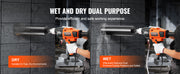Charger l'image dans la visionneuse de galerie, Amocart 2000W/2600W Handheld Core Drill Machine Drilling Diameter Wet&amp;Dry Diamond Core Drill Rig Rugged Concrete Core Drill
