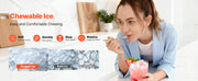 Charger l'image dans la visionneuse de galerie, Amocart Countertop Ice Maker 33 44 lbs per Day Self-Cleaning Portable Machine w/Scoop Drawer-Style Ice Access Ice-Making Machin
