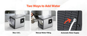 Charger l'image dans la visionneuse de galerie, Amocart Countertop Ice Maker 33 44 lbs per Day Self-Cleaning Portable Machine w/Scoop Drawer-Style Ice Access Ice-Making Machin

