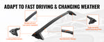 SucceBuy Roof Rack Cross Bars Compatible with Toyota RAV4 2019-2023 160lbs Load Capacity Aluminum Anti-Rust Crossbars with Locks