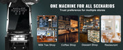 Bild in Galerie-Viewer laden, Amocart Fully Automatic Cup Sealing Machine 500-650 Cups/H Cup Sealer Machine fit 190mm Tall &amp; 90/95mm Cup for Milk Boba Tea

