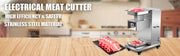 Charger l'image dans la visionneuse de galerie, Amocart 500Kg/H Electric Meat Slicer 750W Commercial Meat Cutter 3mm Stainless Steel Blades Food Cutting Slicing Machine
