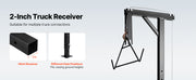Charger l'image dans la visionneuse de galerie, Amocart 400/500/600Lbs Truck Hitch Game Hoist with &amp; Adjustable Height Hunting Deer Hoist Winch for Skinning &amp; Cleaning Game
