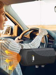 Charger l'image dans la visionneuse de galerie, Amocart 8KW Diesel Air Heater Muffler Diesel Heater 12V Remote Control Diesel Parking Heater with LCD Switch for Car Truck Boat
