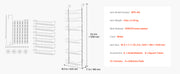 Charger l'image dans la visionneuse de galerie, Amocart 6/8/9/10 Tier Over the Door Pantry Organizer Heavy-Duty Steel Hanging Spice Rack, Adjustable Wall Seasoning Shelves
