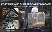 Charger l'image dans la visionneuse de galerie, Amocart 70/100/101/246/318 PCs Drill Bit Set Screwdriver Bit Set Suitable Drilling and Screw Driving Drill Combo Bit Sets
