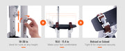 Charger l'image dans la visionneuse de galerie, Amocart Drywall Stilts 18''/36''Adjustable Aluminum Tool Stilts with Protective Knee Pads Non-Slip Work Stilts for Home
