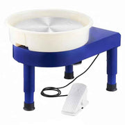 Load image into Gallery viewer, 450W 35cm Pottery Wheel Machine Ceramic Clay Art Craft Tool with 9.8 Inch LCD Touch Screen Foot Pedal Detachable ABS Basin Electric DIY Clay Sculpting Spinner for Adults Beginners Ceramic Forming
