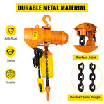 SucceBuy 0.5/1Ton 1PHASE Industrial Electric Chain Hoist  3MHigh Heavy Duty Cranes Hoists with Limit Switch Hot Forging G80 Hook