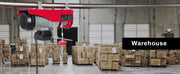 Bild in Galerie-Viewer laden, Amocart 200-800kg Electric Hoist with Wired/Wireless Remote Control Lifting Crane Cable Hoist Winch for Boat Garage Elevator
