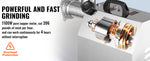 Amocart Electric Meat Grinder Food Processors Sausage Maker Filler Mincer Stuffer Stainless Steel with 2 Blades for Kitchen