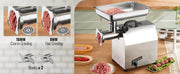 Bild in Galerie-Viewer laden, Amocart Electric Meat Grinder Food Processors Sausage Maker Filler Mincer Stuffer Stainless Steel with 2 Blades for Kitchen
