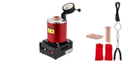 Charger l'image dans la visionneuse de galerie, Amocart 1350W Gold Melting Furnace with 1 kg and 3 kg Ceramic Crucible Ingot Die for Processing of Gold Silver Aluminum Copper
