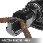 Amocart Handheld 800W Electric Hydraulic Rebar Steel Bender 4mm-16mm 110V Bending Speed 5S With Wrench and Spanners RC-16