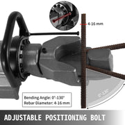 Charger l'image dans la visionneuse de galerie, Amocart Handheld 800W Electric Hydraulic Rebar Steel Bender 4mm-16mm 110V Bending Speed 5S With Wrench and Spanners RC-16
