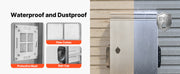 Charger l'image dans la visionneuse de galerie, Amocart Outdoor Electrical Box 20 x 16 x 8 in Stainless Steel Ventilated Electrical Enclosure with Thermostat and Fan, Rain Hood, Hinge Connection, Wall/Pole Mounted
