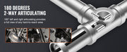 Load image into Gallery viewer, Amocart Articulating Borescope Camera w/ Light Two-way Articulated Endoscope Inspection with 6.4mm Tiny Lens 5"IPS 1080P Screen
