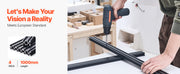 Charger l'image dans la visionneuse de galerie, Amocart Linear Rail 4-5 PCS 1000mm/1200mm/1500mm/2000mm T Slot 2040 Aluminum Extrusion Profile for 3D Printer, CNC Machine DIY
