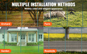 Load image into Gallery viewer, Amocart Fence Post T-Post Heavy Duty Metal Fence Post Sturdy Steel Fence Stakes for Garden Yard Lawn Farms Outdoor Wire Fencing
