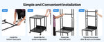 Amocart 4-Tier 3D Printer Filament Storage Rack with Wheels Printer Stand Spools Holder Cart for 3D Printing Station Office