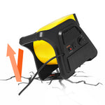 Amocart Pivoting Utility Fan 600 CFM High Velocity Floor Blower 300° Blowing Angle Air Mover for Drying Cooling Ventilating