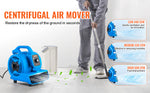 Amocart Floor Blower 1360 RPM 600 CFM Air Mover for Drying and Cooling Portable Dryer for Janitorial Home Plumbing Commercial