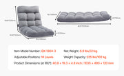 Charger l'image dans la visionneuse de galerie, Amocart Floor Chair Recycled Foam Folding Sofa Chair Multifunctional Floor Chair with Back Support Ideal for Sleeping Reading
