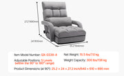 Charger l'image dans la visionneuse de galerie, Amocart Floor Chair Recycled Foam Folding Sofa Chair Multifunctional Floor Chair with Back Support Ideal for Sleeping Reading
