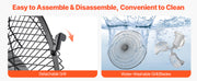 Charger l'image dans la visionneuse de galerie, Amocart Floor Fans 3 Speeds High Velocity Heavy Duty Industrial Fan 4800 CFM 360° Adjustable Tilt for Gym Home Commercial Shop
