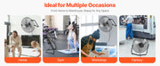 Charger l'image dans la visionneuse de galerie, Amocart Floor Fans 3 Speeds High Velocity Heavy Duty Industrial Fan 4800 CFM 360° Adjustable Tilt for Gym Home Commercial Shop
