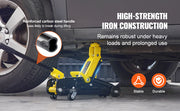 Bild in Galerie-Viewer laden, Amocart Low Profile Floor Jack 2T Heavy Duty Iron Hydraulic Racing Floor Jack Hydraulic Car Jack Single Piston Quick Lift Pump
