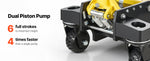 SucceBuy 3 Ton Floor Jack Aluminum & Steel Racing Floor Jack with Dual Pistons Quick Lift Pump Hydraulic Car Lift for SUV Pickup