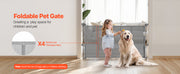 Bild in Galerie-Viewer laden, Amocart 55/71/110in Retractable Baby Gate 34in Tall Extends Wide Retractable Gate for Kids Pets Mesh Material Easy to Install
