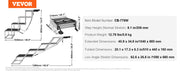 Charger l'image dans la visionneuse de galerie, Amocart Dog Stair for Cars Wide Dog Car Steps Folding Portable Pet Steps Lightweight Aluminum for Car SUV and Truck 150 lbs
