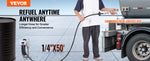 SucceBuy 33/50/66ft Fuel Hose Reel Extra Long Retractable Spring Driven Auto Swivel Rewind for Auto Repair Heavy Industries