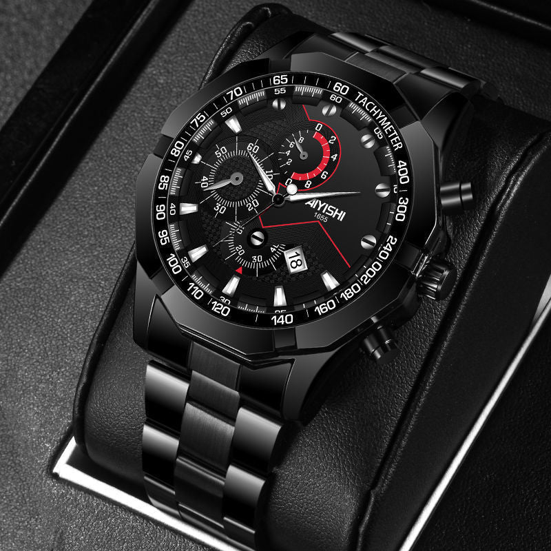 Full Automatic Non-Mechanical Watch For Men - AMOCARTd688daa359376536cf2f4f478796dff1