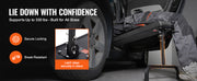 Charger l'image dans la visionneuse de galerie, Amocart Under Dash Creeper, 40 in, 20.3-27.4 in Height Adjustable Laying Down or Upright Inside of Car or Truck for Garage Shop
