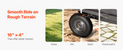 Charger l'image dans la visionneuse de galerie, Amocart Garden Utility Trailer 17Cu.Ft&amp;600lbs Capacity ATV UTV Trailer Tow Behind Steel Dump Cart with 16" Tires for Lawn Mower
