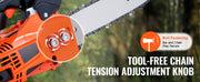 Charger l'image dans la visionneuse de galerie, Amocart Gas Chainsaw Gasoline Powered Chain Saw Handheld Cordless Petrol Chainsaws for Tree Wood Branch Cutting Tree Trimming
